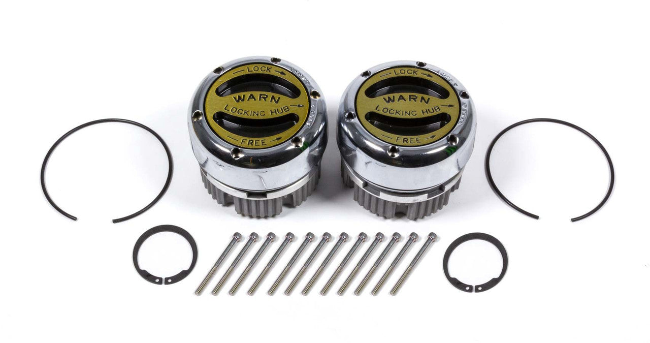 WARN INDUSTRIES Warn Locking Hubs   20990   All Internal Mount Dana 44 & GM Corporate 10 Bolt used in Chevrolet / GMC / Dodge / Ford / IHC / Jeep