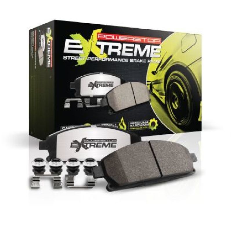 POWERSTOP Power Stop 19 21 Hyundai Veloster N Front Z26 Street Brake Pads w/Hardware