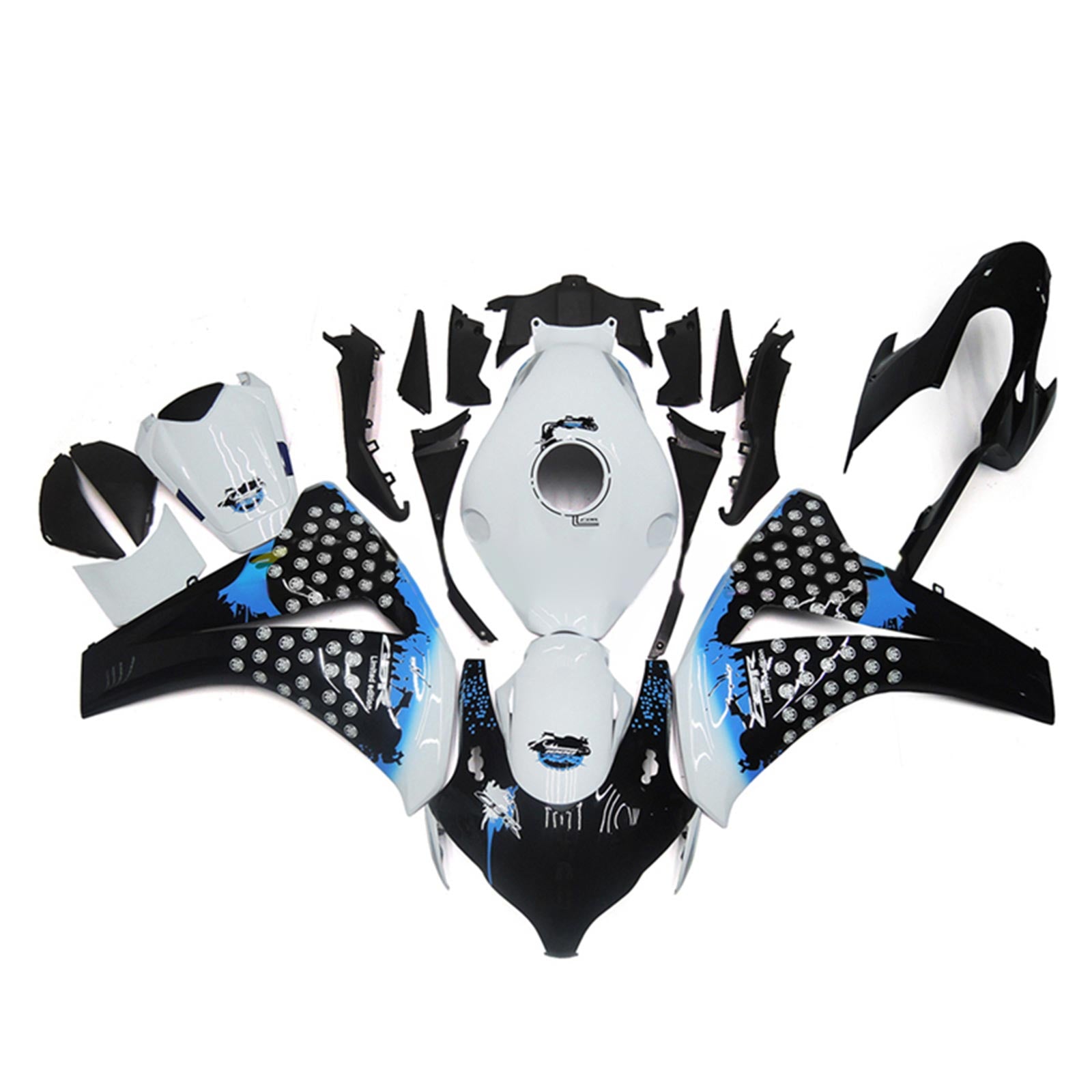 VIPIH Amotopart Honda CBR1000RR 2008 2011 Fairing Kit Bodywork Plastic ABS
