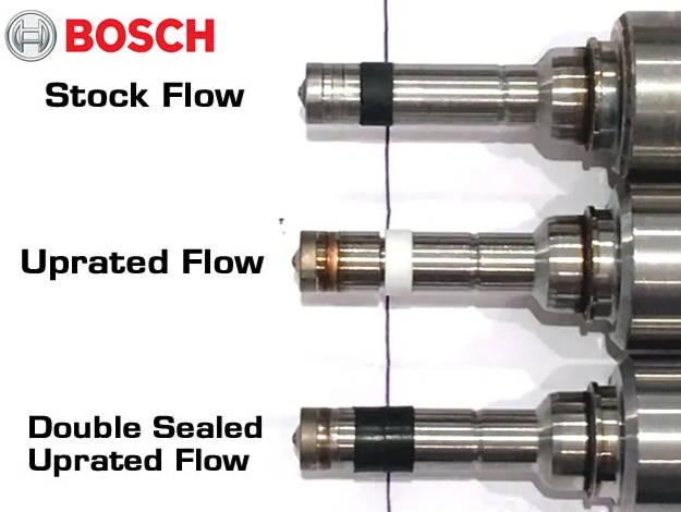 WHOOSH MOTORSPORTS Bosch "Double Sealed" 30% Fuel Injectors (set of 4) 2014 2019 Fiesta ST *FREE SHIPPING*
