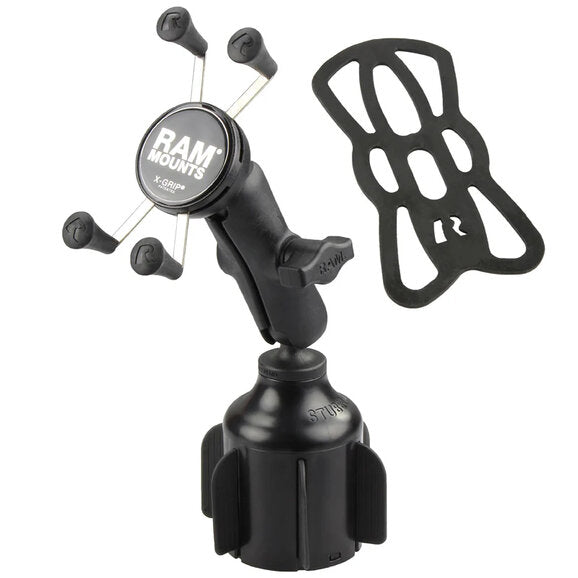 Ram Mounts RAP B 299 4 UN7U X Grip Phone Mount with RAM Stubby Cup Holder Base