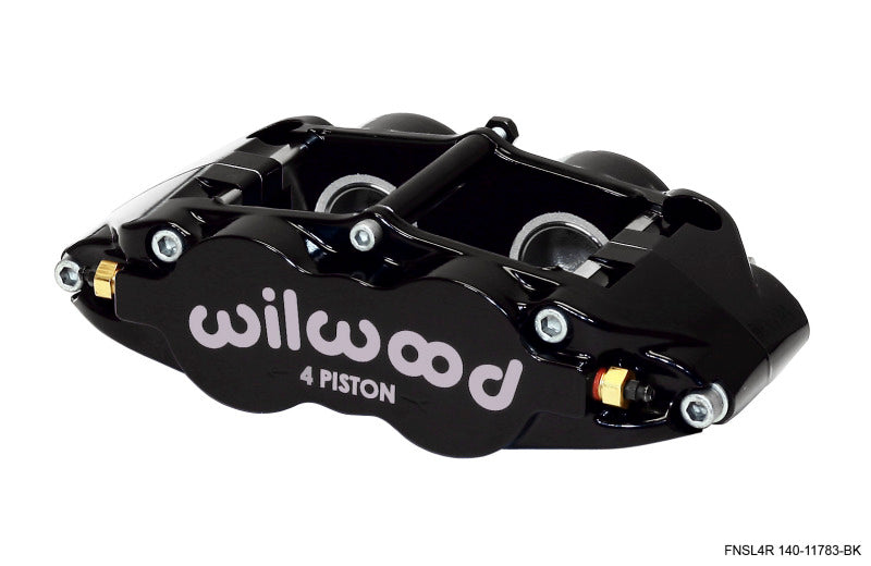 Wilwood Caliper Narrow Superlite 4R   Black 1.25/1.25in Pistons 1.10in Disc