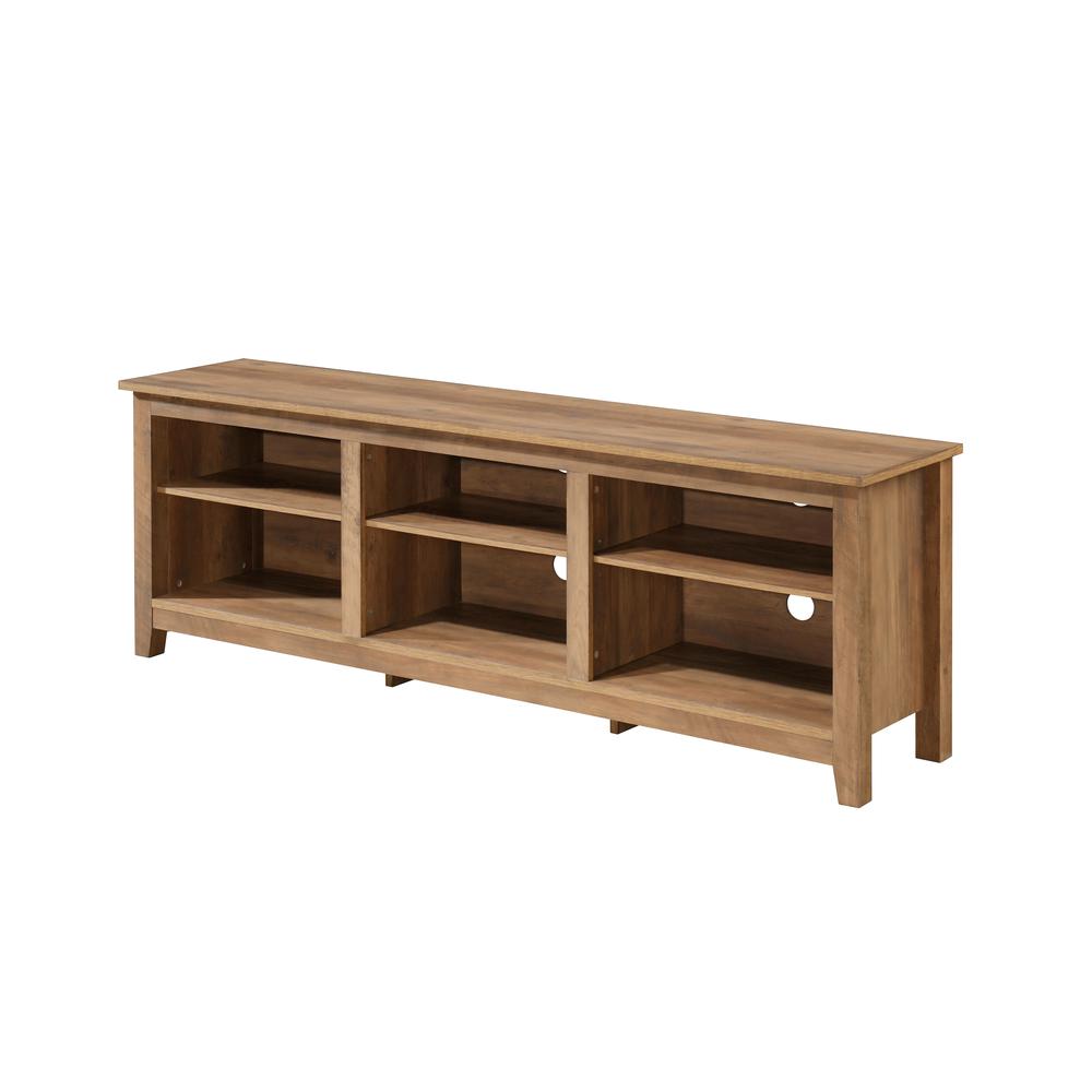 2736 70 Inch Console   Rustic Oak