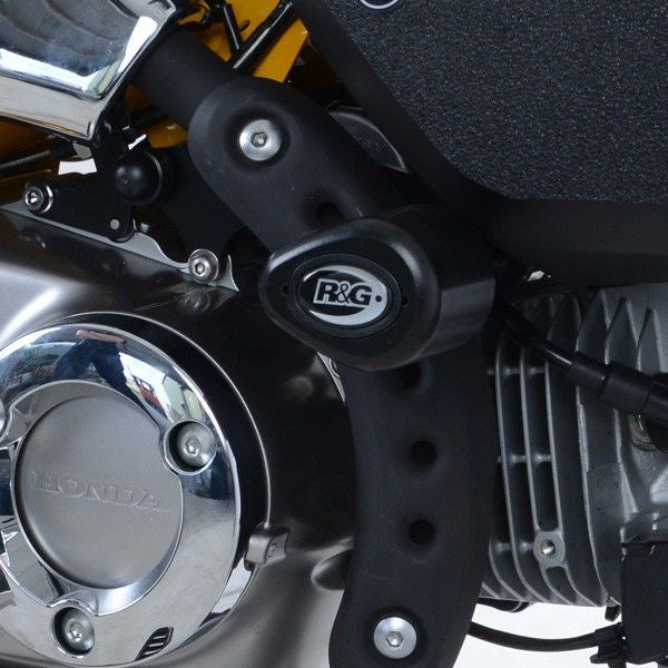 R&G Racing Black Aero Style Crash Protection Bobbins For 2019 2020 Honda Monkey Z125M