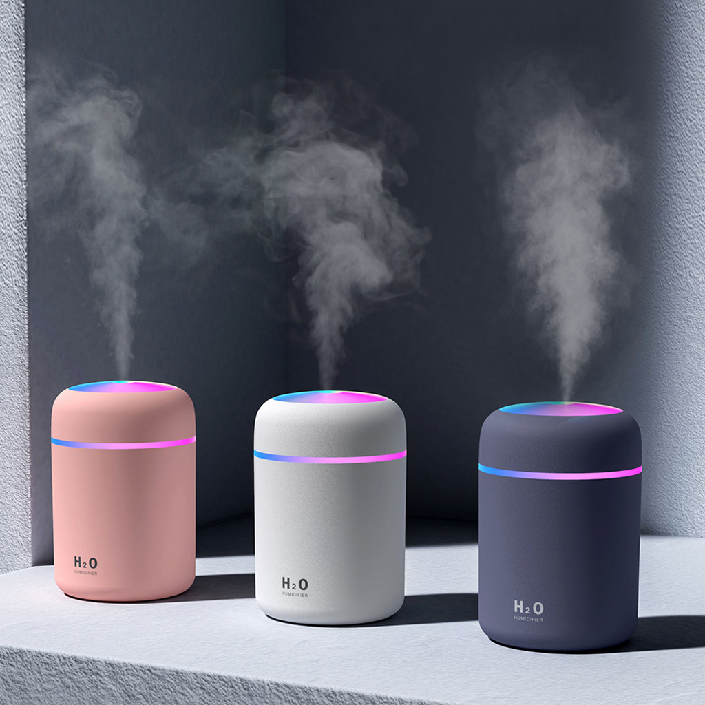 TEAL SIMBA Portable Air Humidifier Aroma Essential Oil Diffuser for Car Home