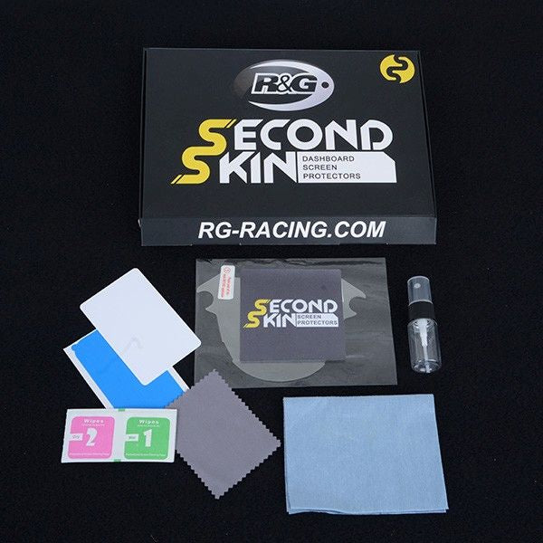 R&G Racing Clear Dashboard Screen Protector Kit For 2021 2024 Aprilia RSV4 1100 Factory
