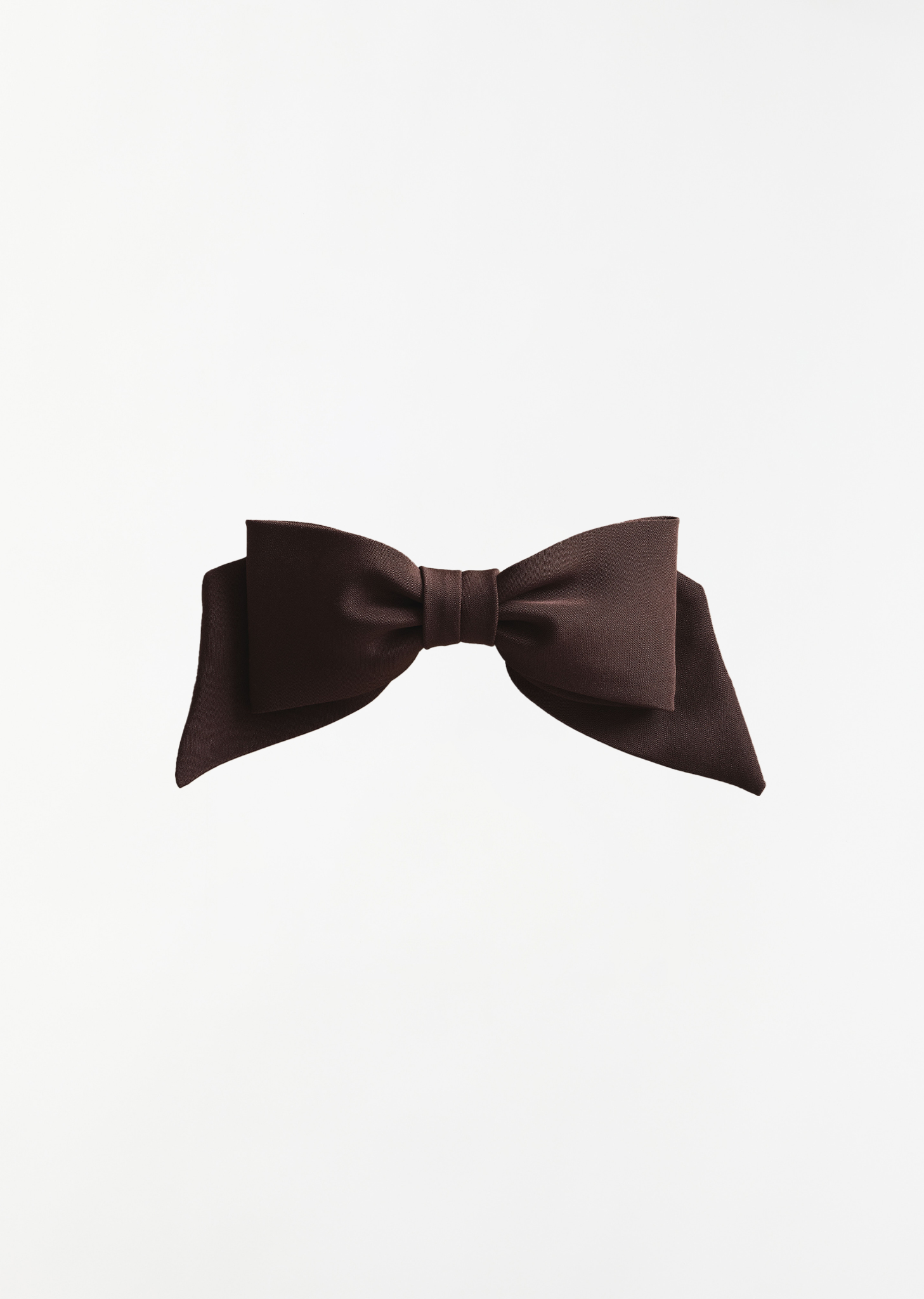 SOPHIE BUHAI Elegant Bow — Chocolate