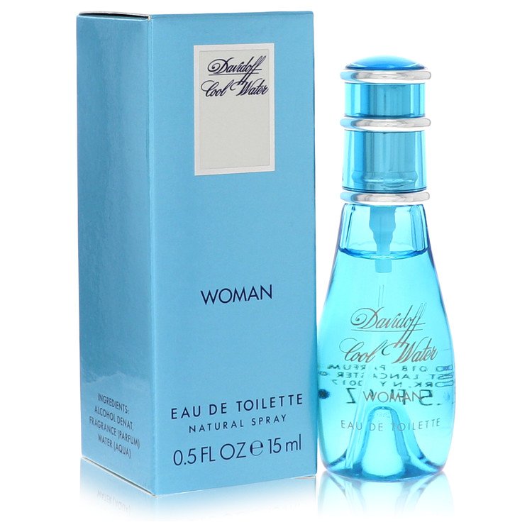2736 Cool Water by Davidoff Eau De Toilette Spray 1 2 oz for Women