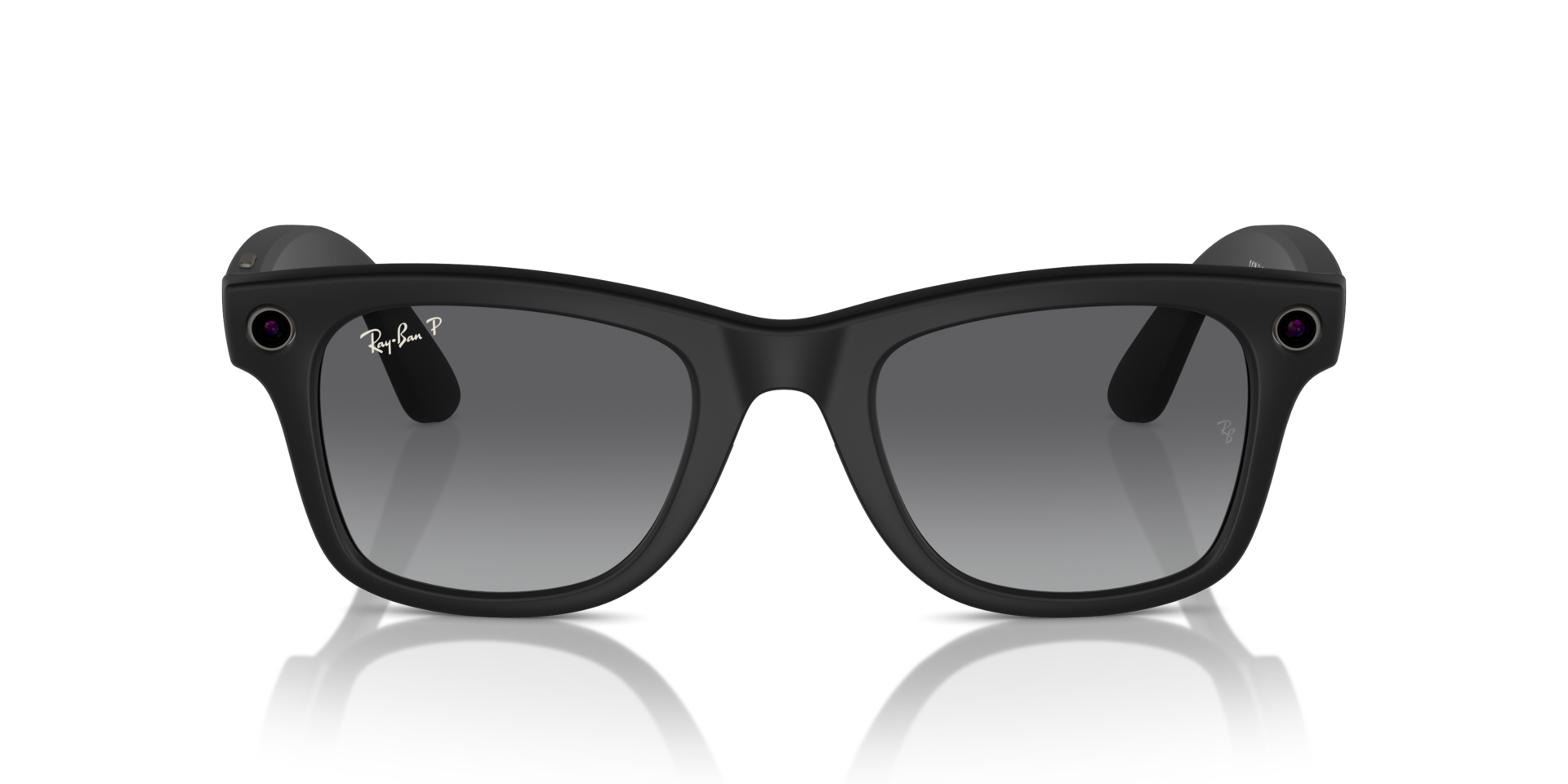 Ray Ban   Meta Wayfarer Large Matte Black