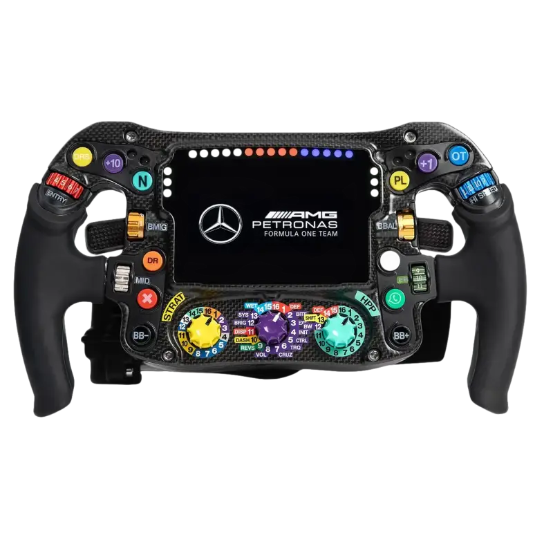 SIM LAB Mercedes AMG PETRONAS Formula One Team Sim Racing Steering Wheel (2024/2025)