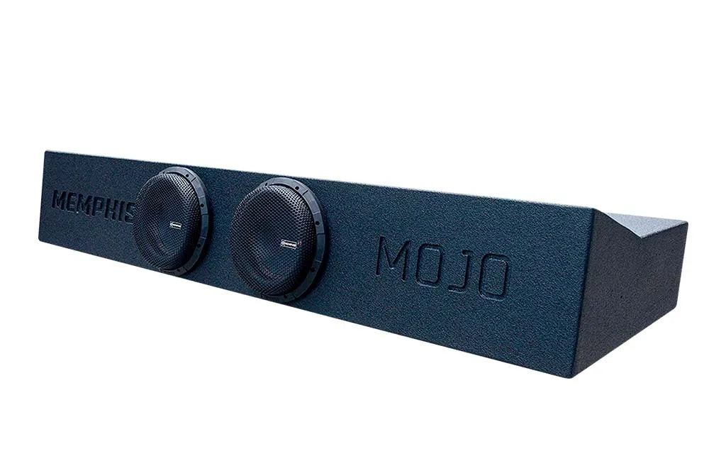 Memphis Car Audio MJMEFORD8D1V2 Dual 8& Ford Crew Cab Truck Loaded Enclosure 1Ω