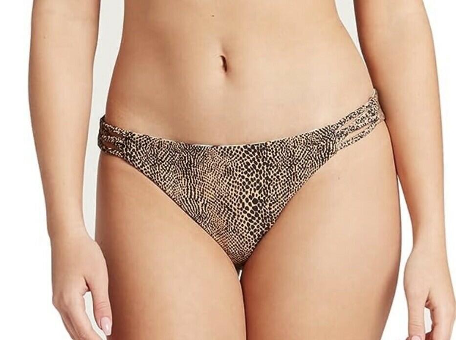 NWT Volcom Women's Bold Arted Hipster Bikini Bottom Multi Size S