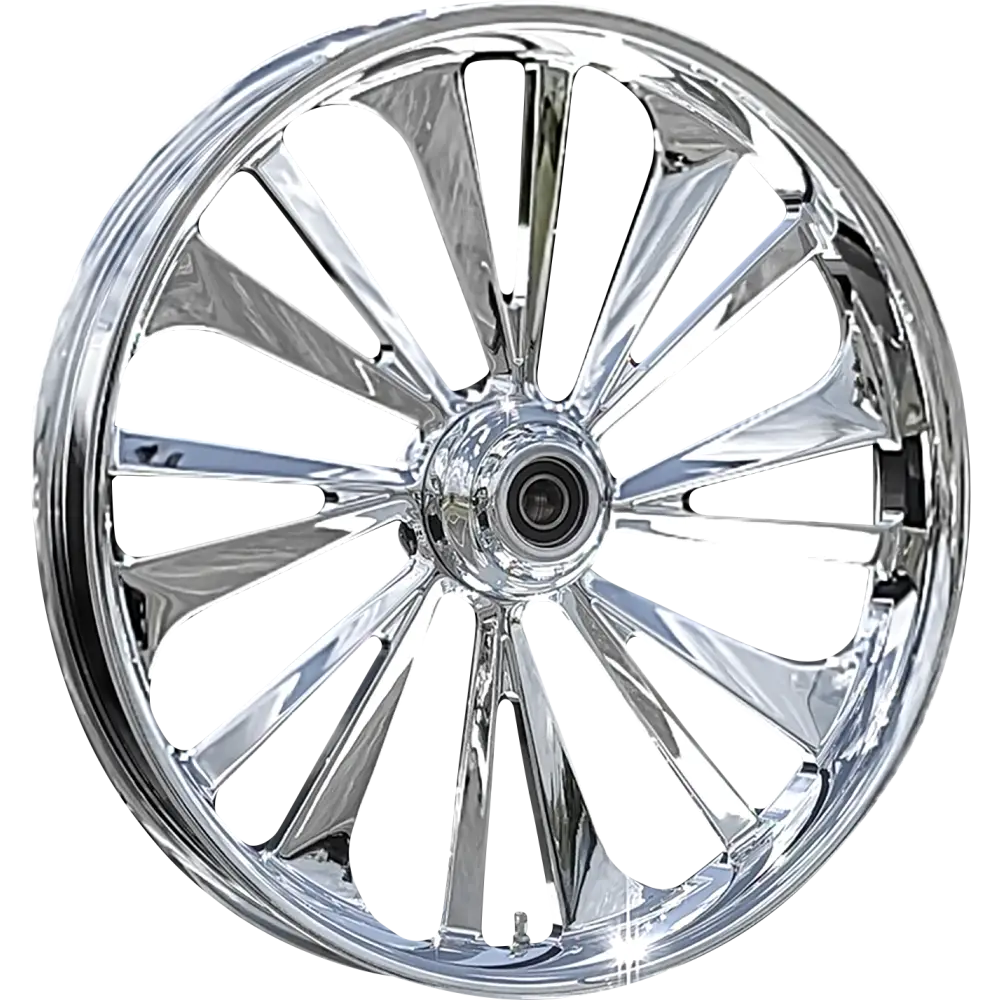 RC COMPONENTS Wheel   Dillinger   Front   Dual Disc/with ABS   Chrome   21x3.5   FLH 213HD031A21138C