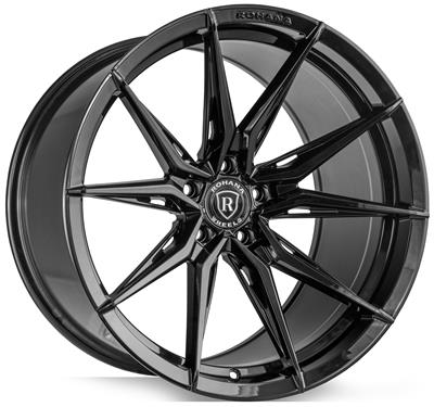 Rohana Wheels RFX13 Gloss Black (Cross Forged) 20x10 5x112 42mm