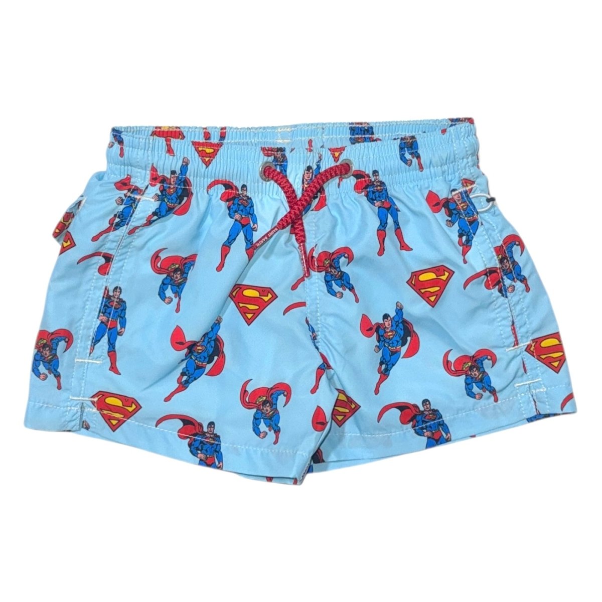 MC2 SAINT BARTH KIDS SUPERMAN MIX SWIM TRUNKS