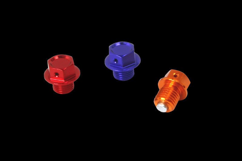 Zeta Light weight Colored Anodized Aluminum Magnetic Oil Drain Bolt