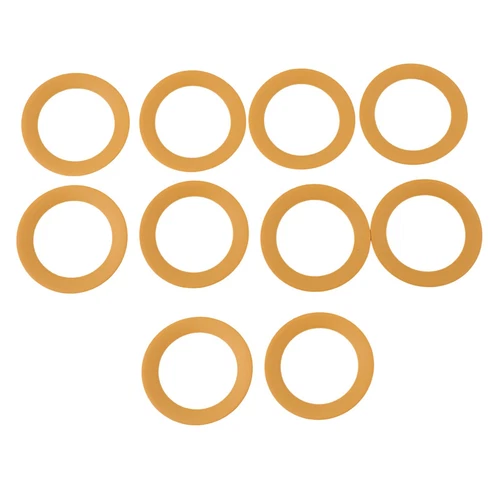 10pcs Rubber Replacement Air Compressor Piston for RING Oil Less Wear