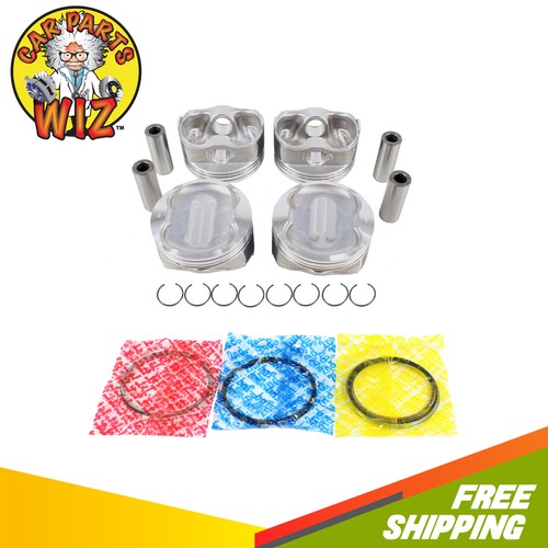 Engine Piston and Ring Kit Fits 11 15 Subaru 2.5L DOHC FB25 FB25BA FB25BC