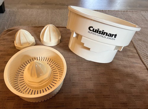 Cuisinart Super Citrus Juicer Attachment Set DLC 487 DLC 056 for DLC 7 Super Pro