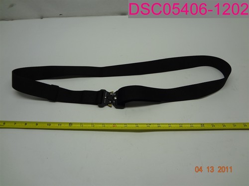 Qingyun Tactical Belt  Military Style Quick Release 1.5"W x 52"L Black
