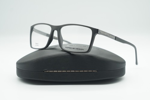 NEW PORSCHE DESIGN P'8260 A DARK GREY AUTHENTIC EYEGLASSES FRAMES 56 15