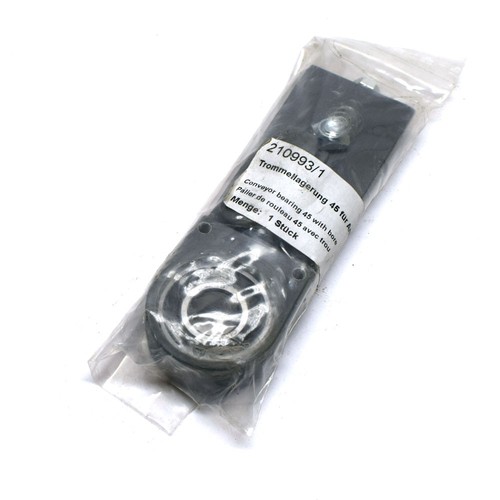 NEW MiniTec 21.0993 1 Aluminum 140mm Conveyor Bearing 45 Self Aligning for 17mm