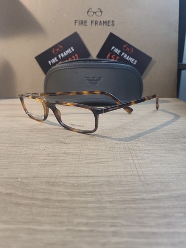 Giorgio Armani GA 606 BGJ Tortoise Havana Acetate Eyeglasses Frames 52 16 145