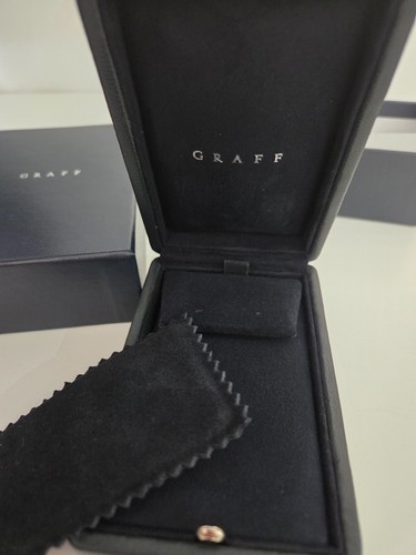 Genuine GRAFF Earrings Box with Branded Outer Box