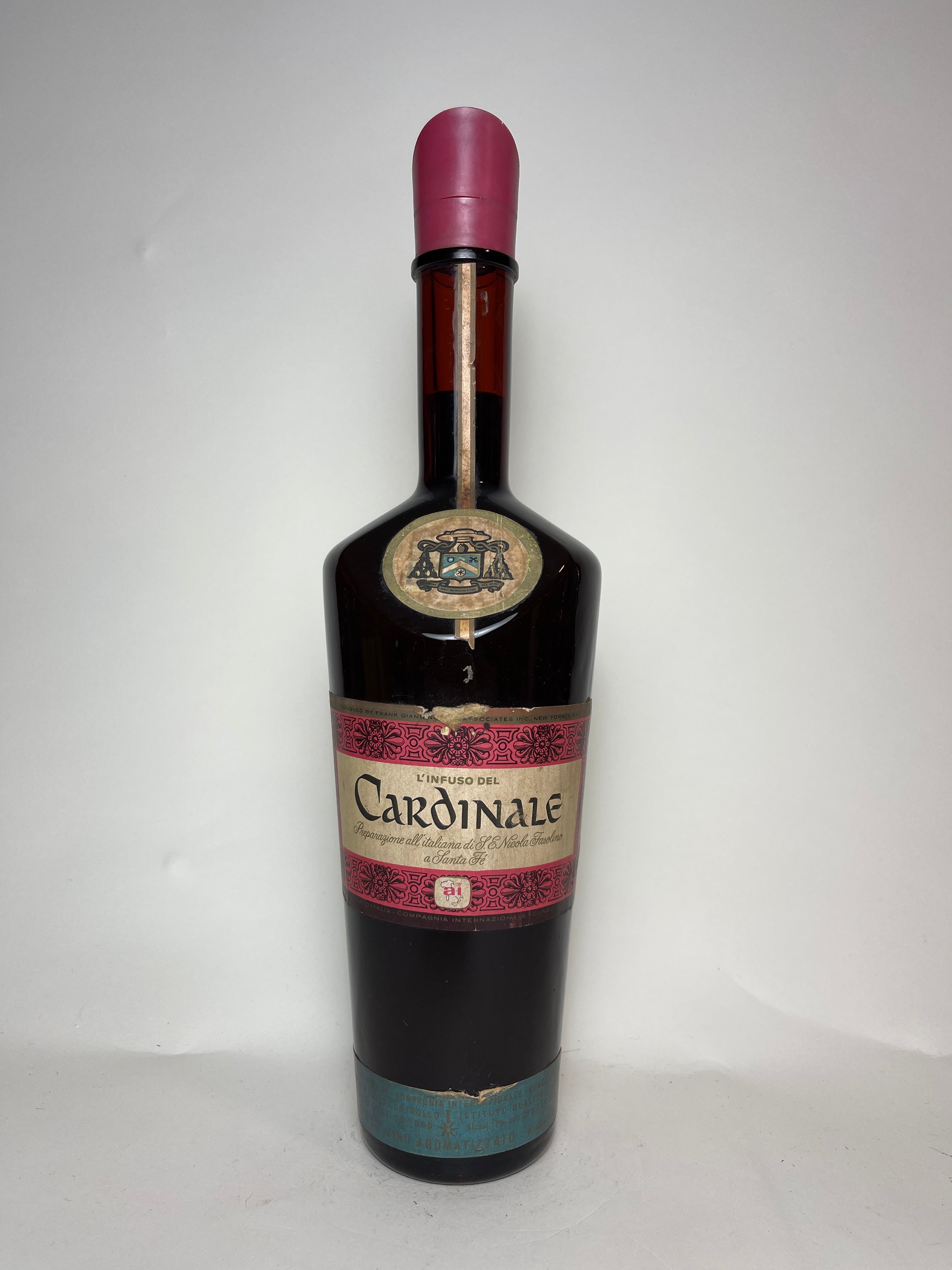 OLD SPIRITS COMPANY Aperitivi d'Italia L'Infuso del Cardinale   1960s (17%, 100cl)