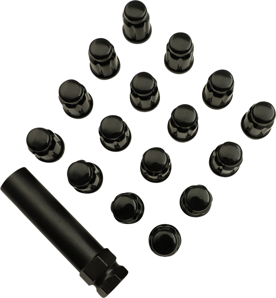 MOOSE UTILITY Lug Nut   Splined   3/8"   16 Pack
