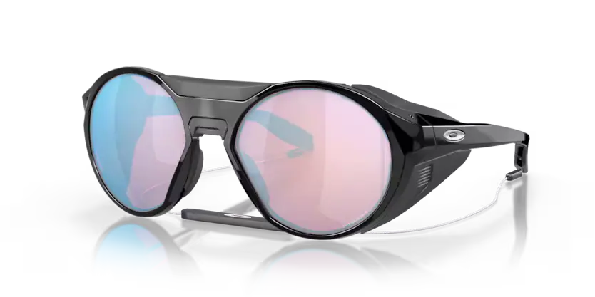 Oakley Clifden Sunglasses Polished Black Frame Pink Blue Lens OO9440 944002