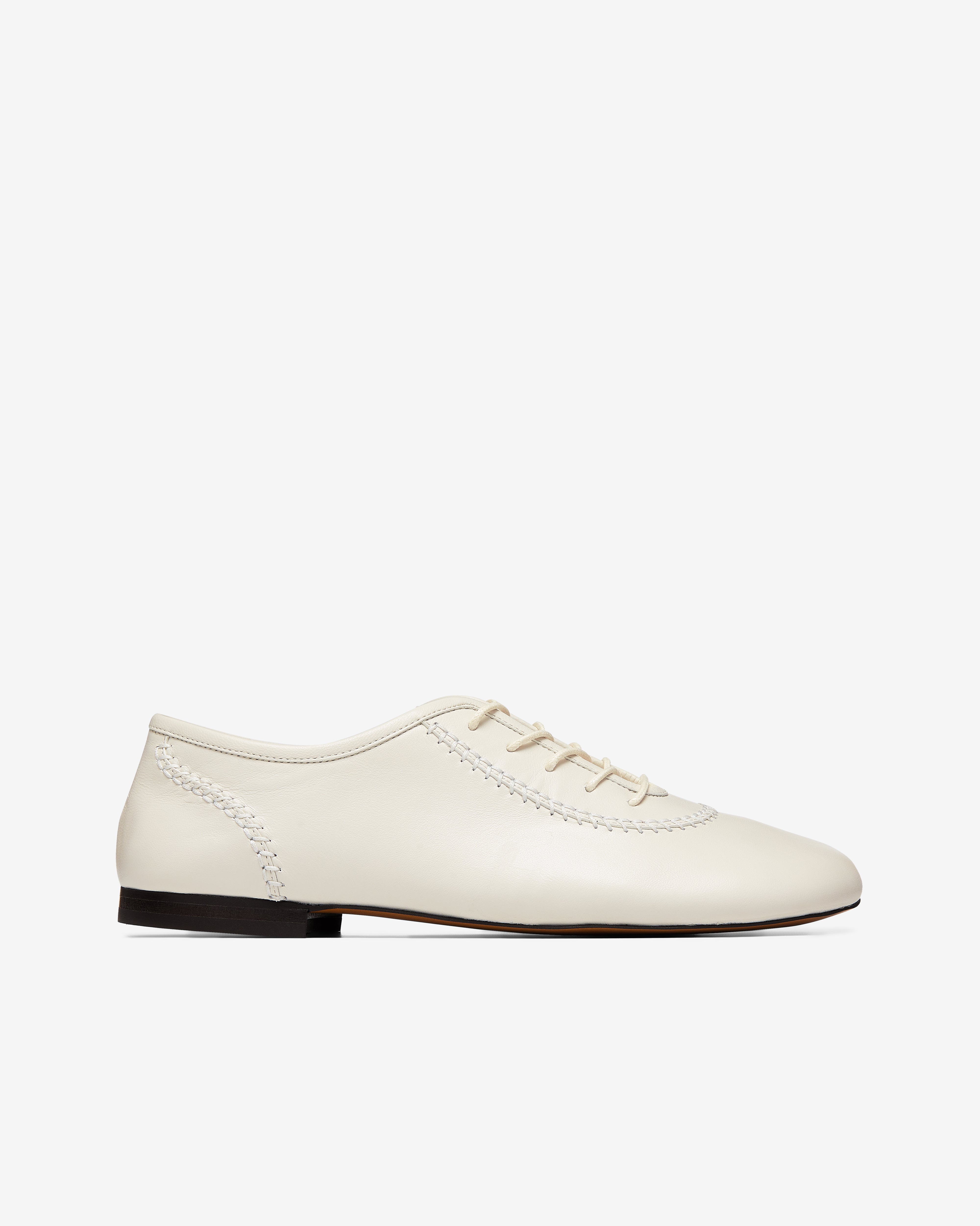 Wales Bonner   Women's Delta Brogue   (Off White)
