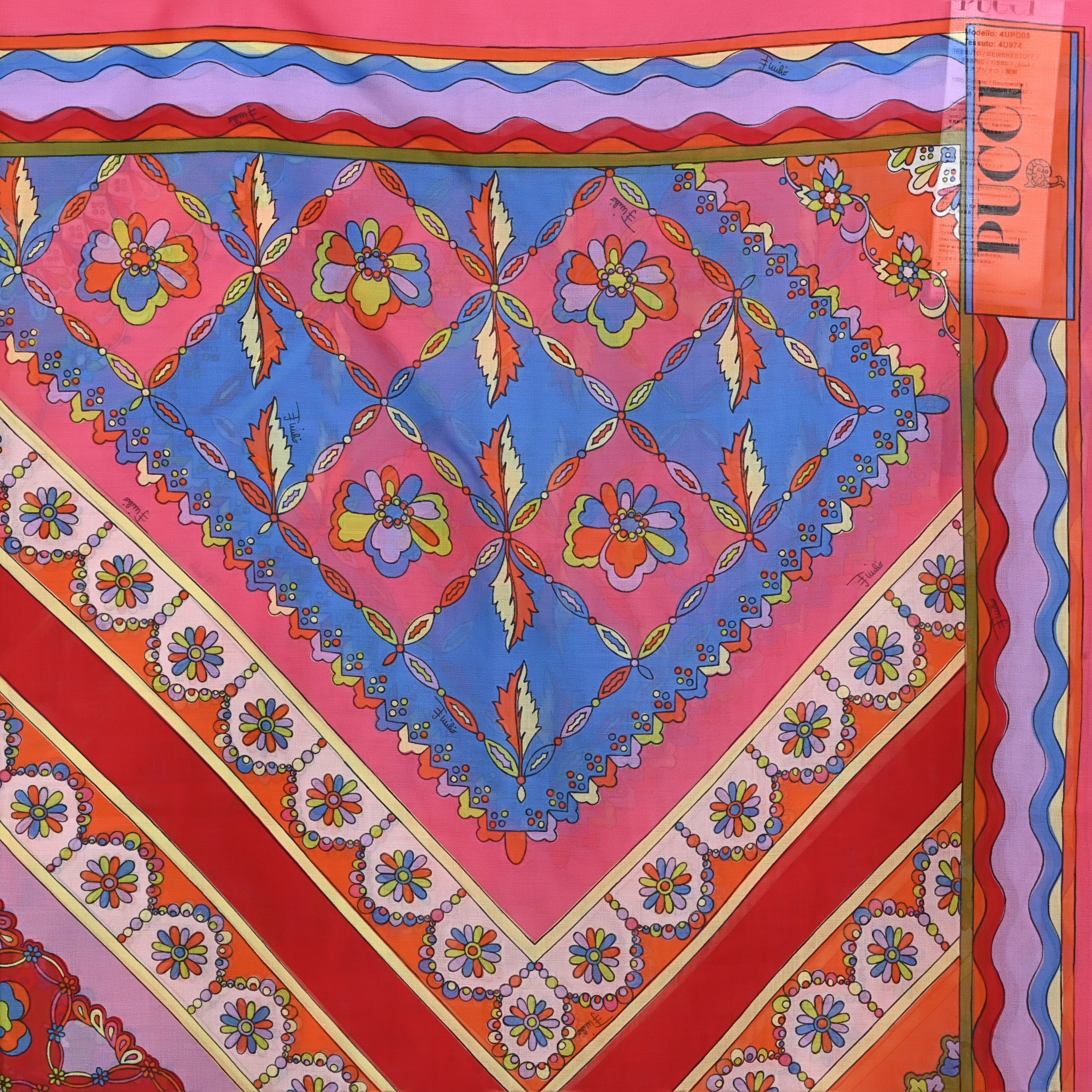 PUCCI Festa Print Sarong Multi