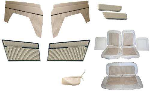 TOMS OFFROAD Parchment Vinyl Interior Trim Kit w/Texture   68 76 Bronco