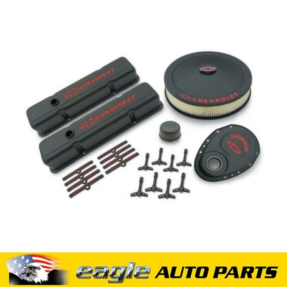 Chev 283 327 350 Proform GM Licensed Black Engine Dress Up Kit   # 141 758
