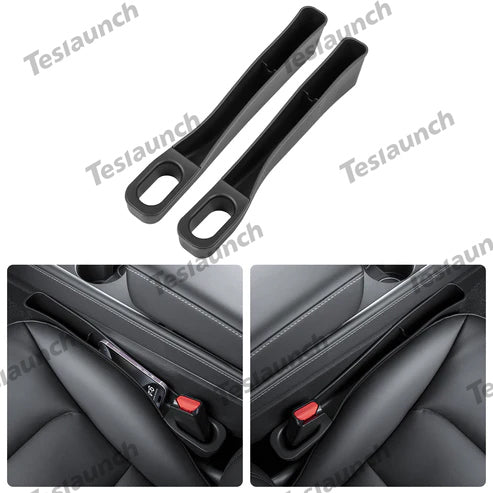 TESLAUNCH Seat Gap Storage Box for Tesla 2017 2024 Model 3/Y