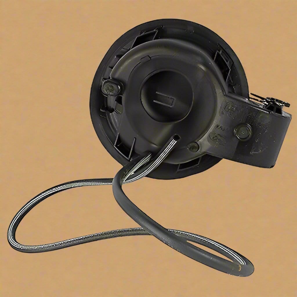 2015 2023 Ford Mustang Fuel Filler Housing With Hinge and Vent Hose OEM