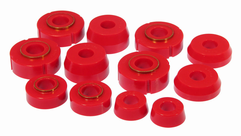 Prothane 66 79 Ford F100 350 2wd Body Mount   Red