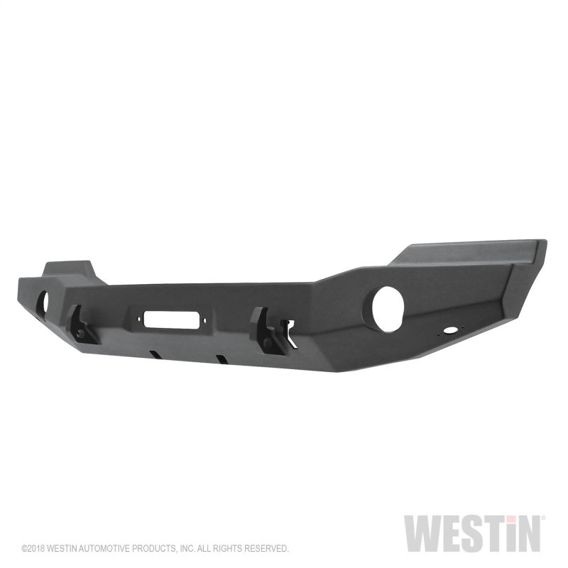 Westin 07 18 Jeep Wrangler JK WJ2 Full Width Front Bumper   Tex. Blk