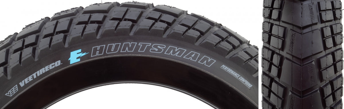 Vee Tire & Rubber E Huntsman 26x3.5 Wire TPI 50 Bk/Blk BV46106