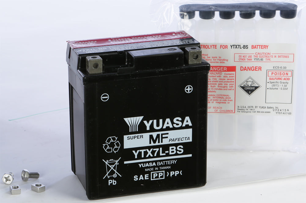 YUASA Battery Ytx7l Bs Maintenance Free