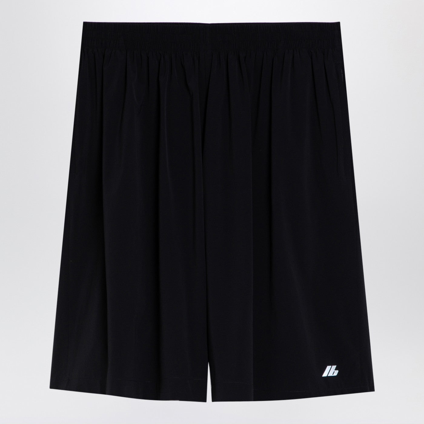 Balenciaga Black Nylon Short ActiveWear Stretch