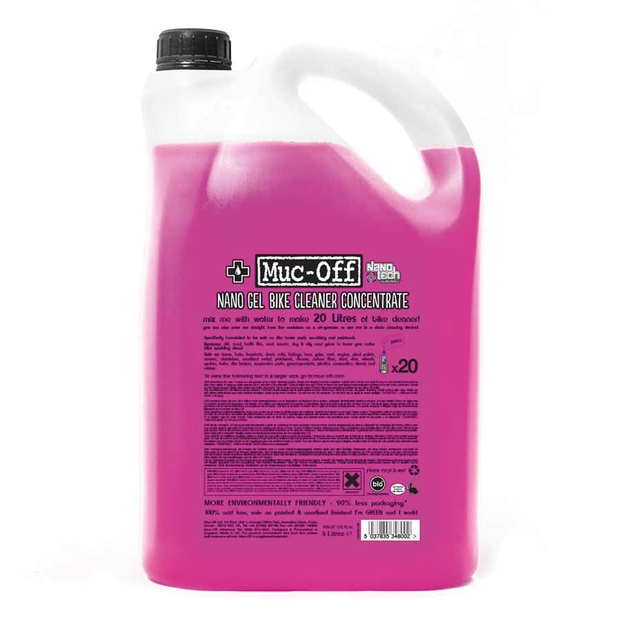 Muc Off Nano Tech Concentrated Gel Bike Cleaner, 5L