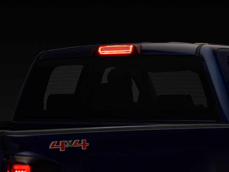 Raxiom 14 18 Chevrolet Silverado 1500 HD Axial Series LED Third Brake Light  Red