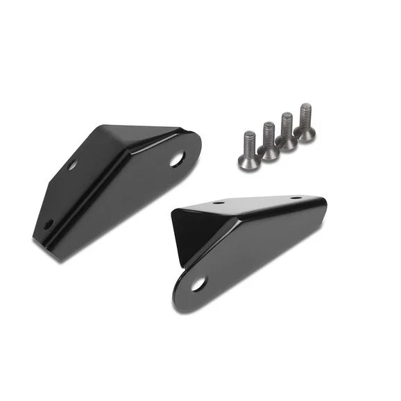 Warrior Products Windshield Light Brackets for 76 95 Jeep CJ 5, CJ 7 & Wrangler YJ