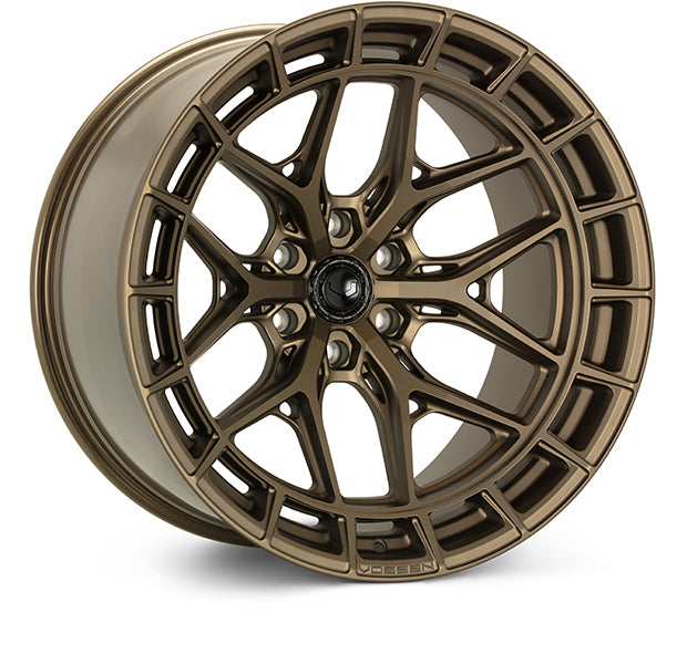 Vossen HFX 1 24x12 / 8x180 / ET 44 / Ultra Deep / 124.3 CB   Terra Bronze Wheel