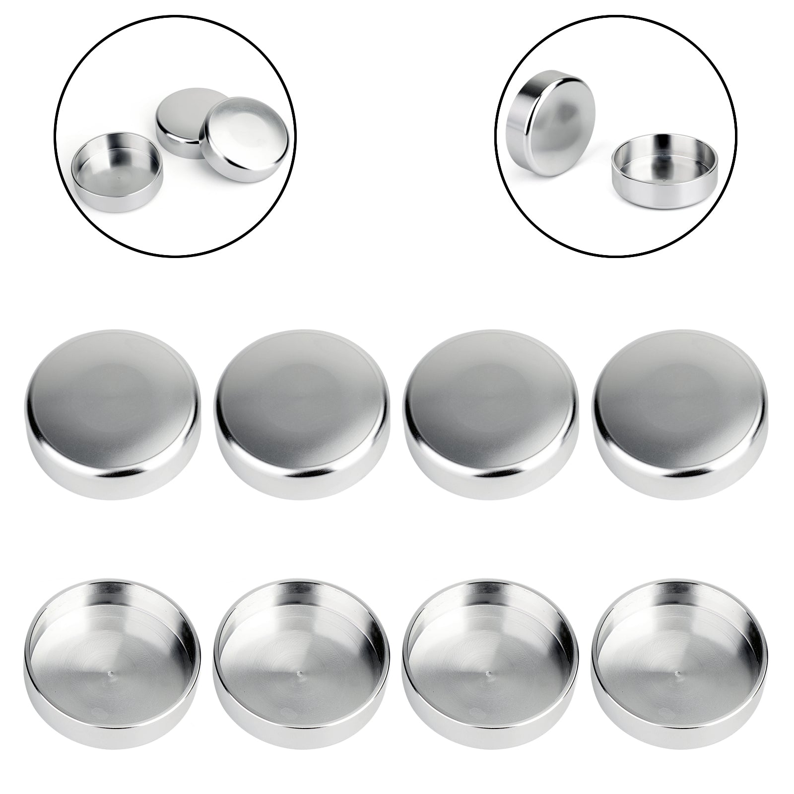 VIPIH 8X Storage Compartments / Freeze Plugs For Napa 4003/Wix 24003/Wix WF10429 New