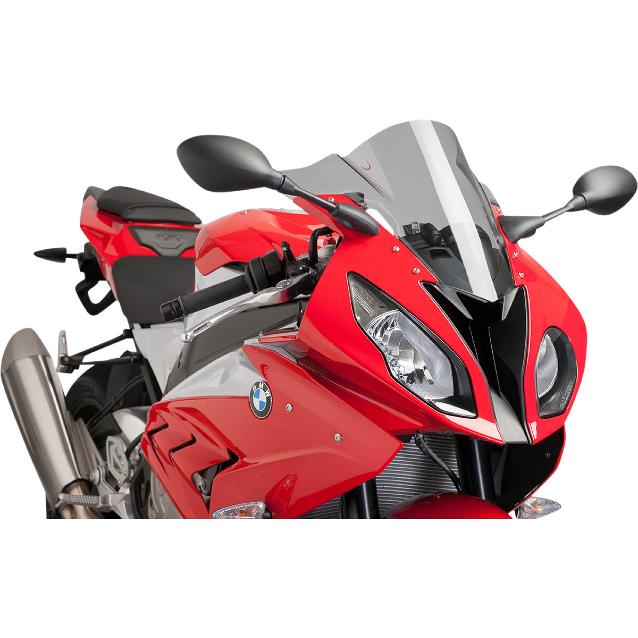 PUIG HI TECH PARTS 2301 2260 7564H Z Racing Windscreen Race Windscreen   14 1/4"   Smoke   S1000RR