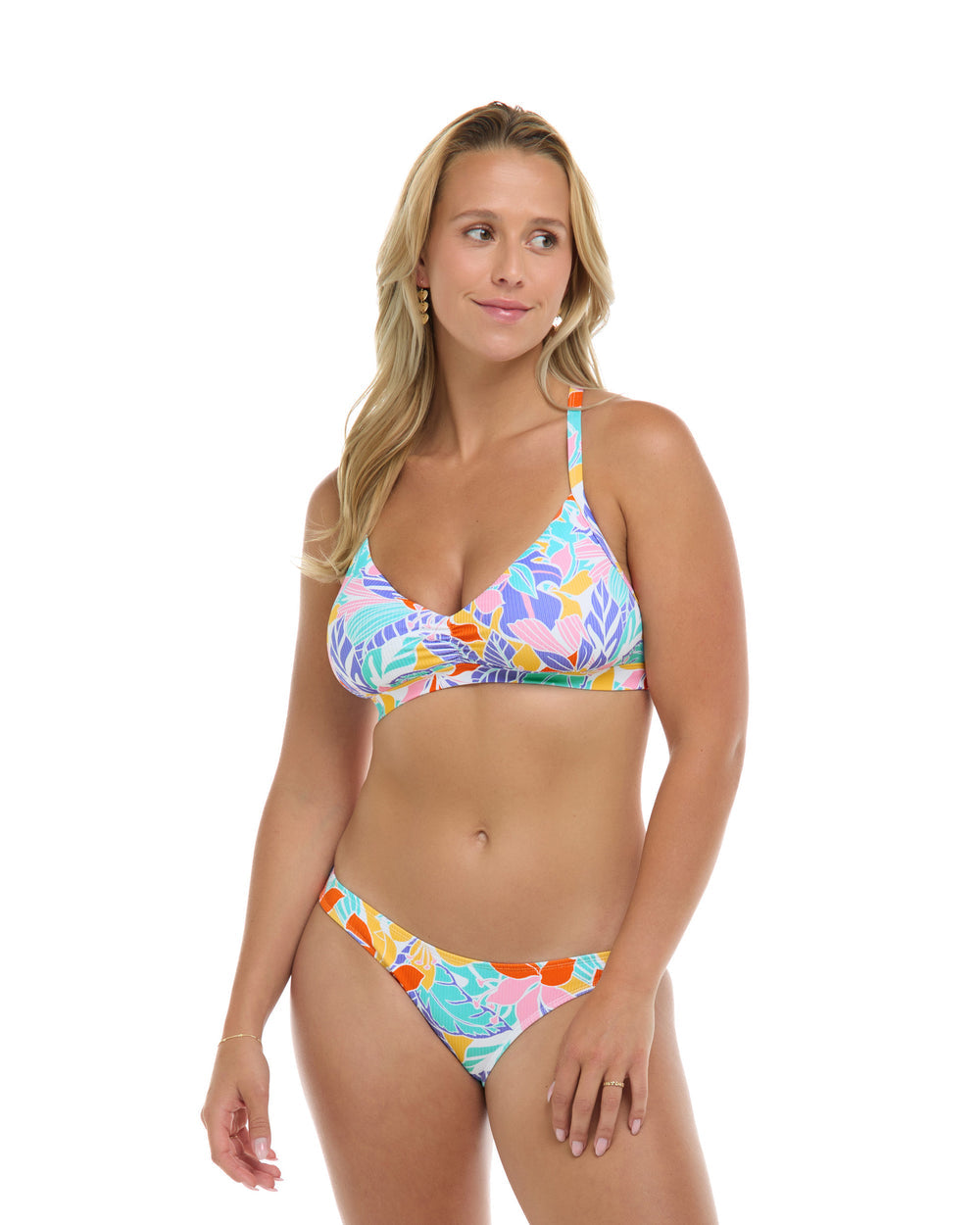 BODY GLOVE Floret Multi Drew Top