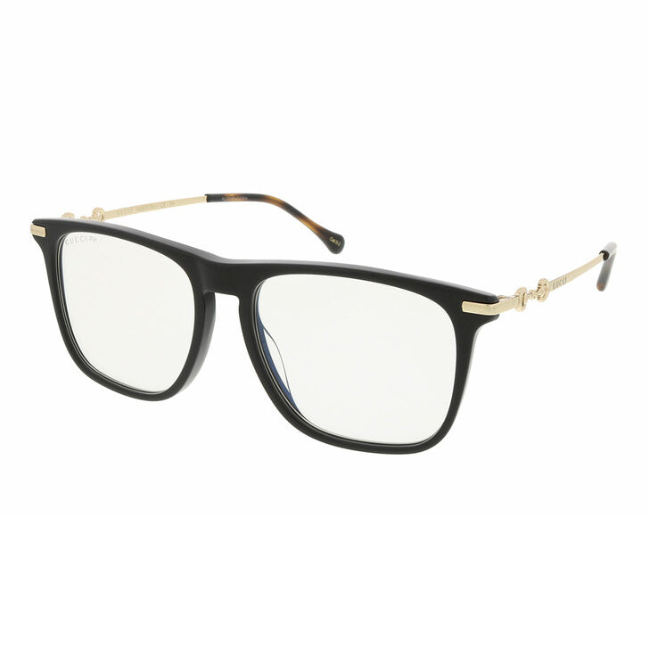 Gucci Unisex Sunglasses Rectangle Photochromic Black GG0915S 005 55